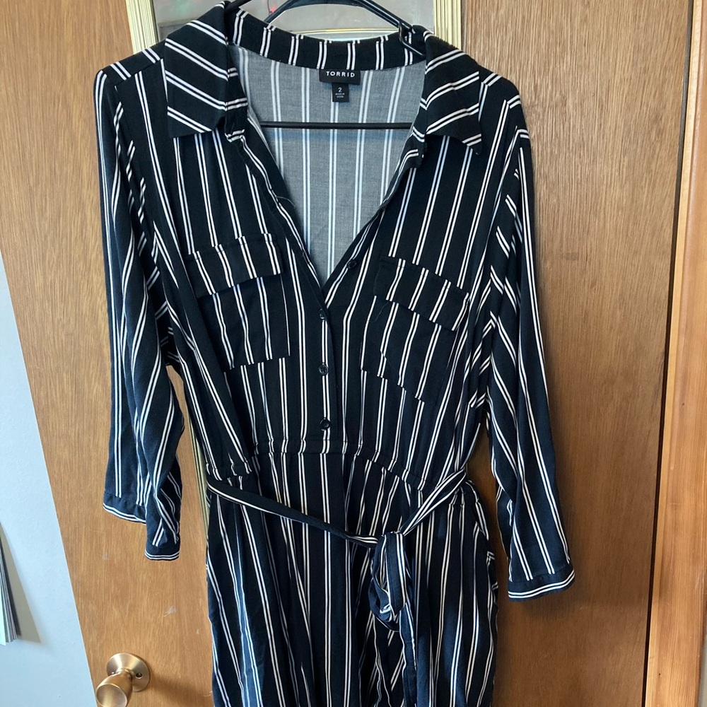 Torrid Shirt Dress Size 2
